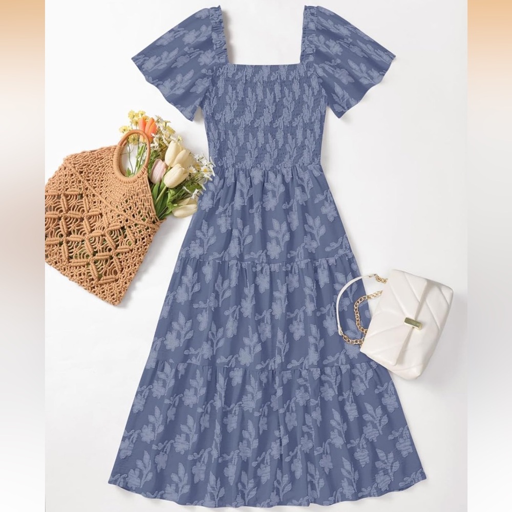 Boutique Boho Easter Maxi Dress